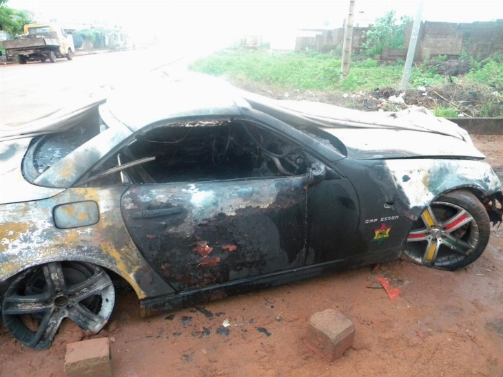 Attaque contre le domicile de Tiken - Des individus mettent le feu à sa résidence